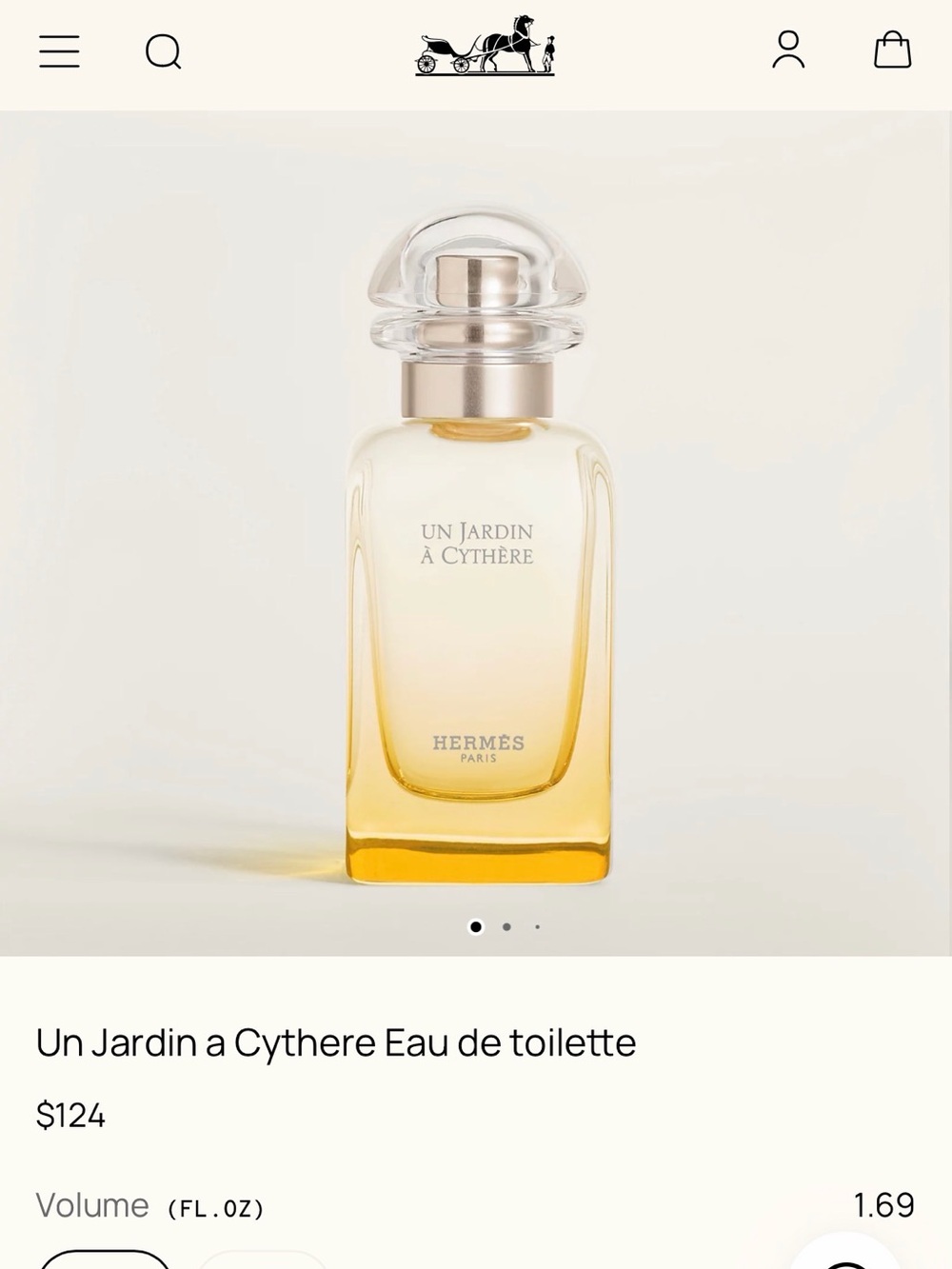 Hermes Un Jardin a Cythere Perfume